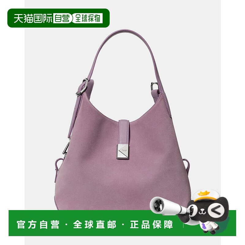 1h可退 日本直邮kate spade new york 男女同款 贴皮仿麂皮 斜挎