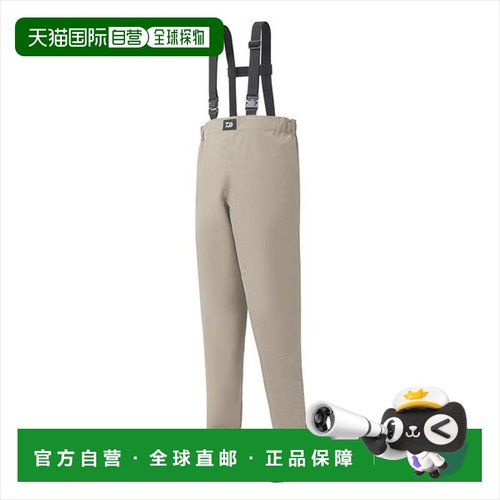 日本直邮Daiwa BW-3051S 连体防水裤（圆头袜）灰褐色LL