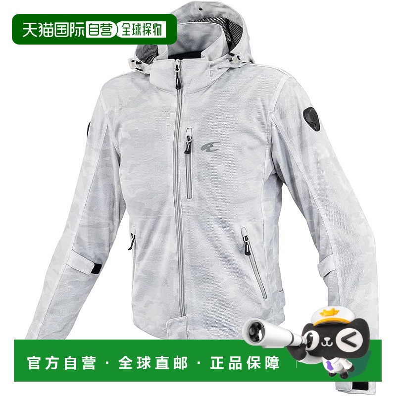 【日本直邮】[KOMINE] 2025 款 JK-176 Enigma 轻型网眼摩托车派