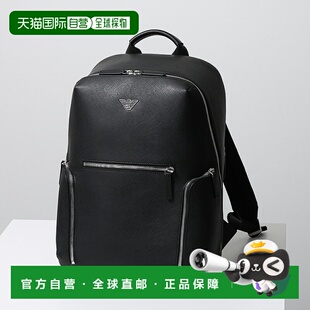 Saffiano 日本直邮阿玛尼男士 Y138E采用再生 Y4O409 皮革8 双肩包