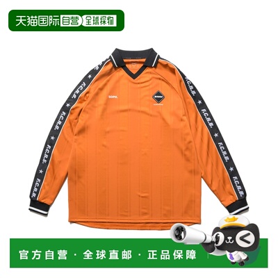日本直邮F.C.Real Bristol 男女同款 阴影条纹长袖T恤 FCRB262009
