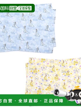 【日本直邮】CCS 迪士尼 餐垫 大号4件套 艾莎&贝儿 NU803000