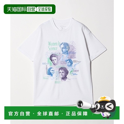 1h可退 日本直邮Cotton Expressions Limited 男士 科学家图案宽T