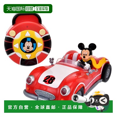 日本直邮Disney 米奇玩具遥控车 带灯光和音效 Roadster