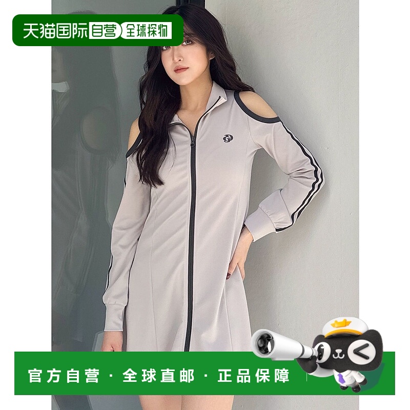 1h可退 日本直邮GYDA 女士开肩设计运动风格连衣裙 072520332501