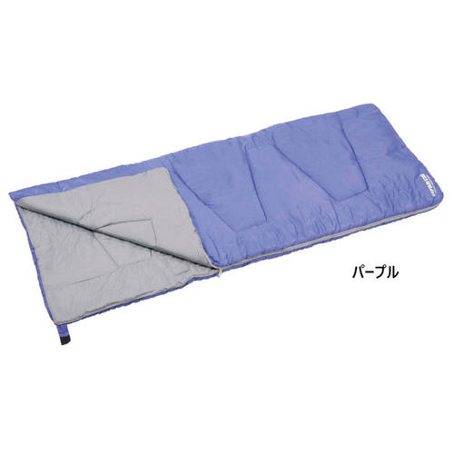 日本直邮CAPTAIN STAG 睡袋 可水洗 信封型 紫色 车载睡眠 UB-6