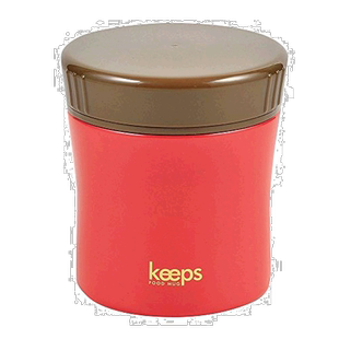 【日本直邮】pearl metal饭盒珍珠金属KEEPS汤罐红色400ml HB-334