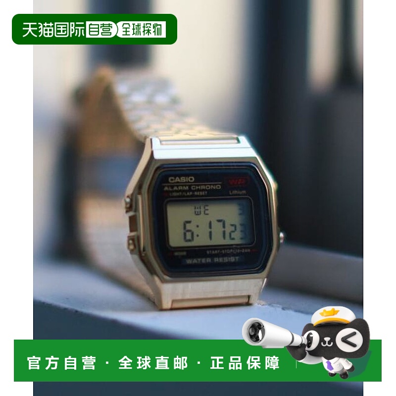 1h可退 日本直邮BEAMS CASIO / 数字手表 金色 A159WGEA-1JF