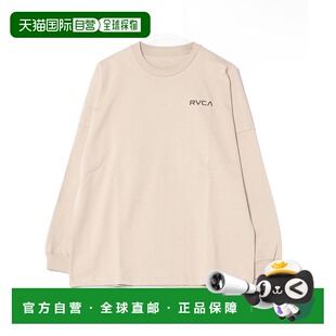 1h可退 日本直邮RVCA 男女同款宽松版长袖T恤 BF041-153 BF041153