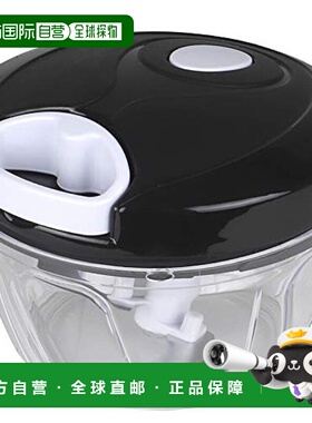 【日本直邮】PearlMetal 手动食物搅碎器/简单快速/BLKP限定黑