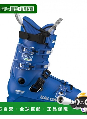 日本直邮SALOMON S/PRO ALPHA 130 男士滑雪靴 [L47637100] 蓝色