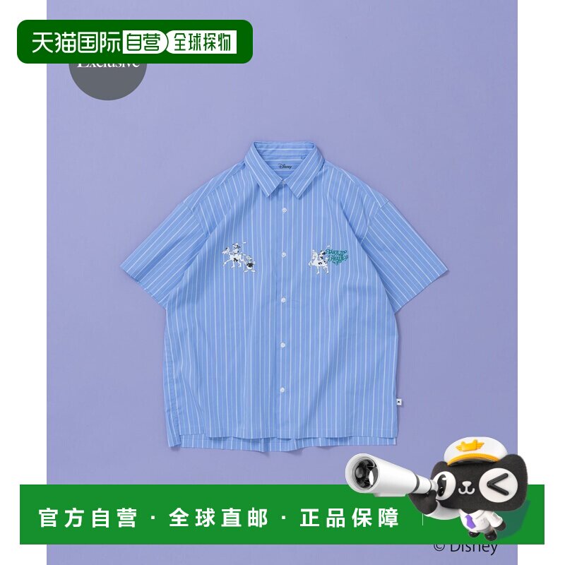 URBAN RESEARCH 迪士尼特别款条纹内搭衬衫