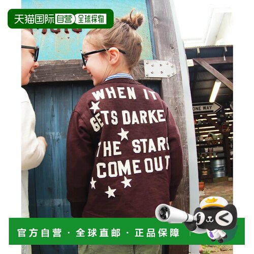 日本直邮DENIM DUNGAREE 牛仔背带裤 星空长袖T恤 黑色