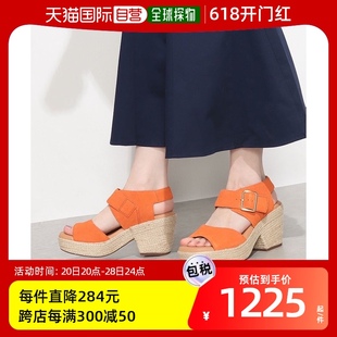 女士凉鞋 夏季 日本直邮 高跟防滑时尚 凉鞋 Clarks