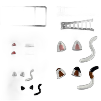【日本直邮】多美卡 场景立体模型配件 132汽车收藏改造套装32415