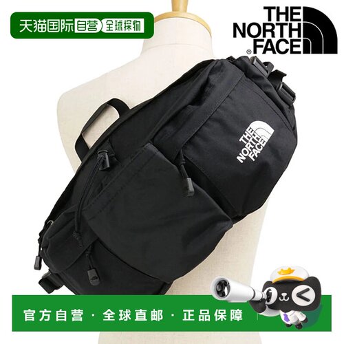 日本直邮THE NORTH FACE 北面9L黑色登山腰包NM82552K