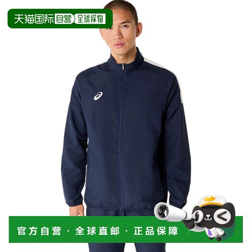 日本直邮Asics 亚瑟士 2031E965 男女通用全拉链运动夹克 吸汗速