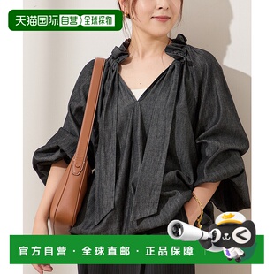 1h可退 日本直邮JOURNAL STANDARD L'ESSAGE 女装 5OZ丹宁 蝴蝶结