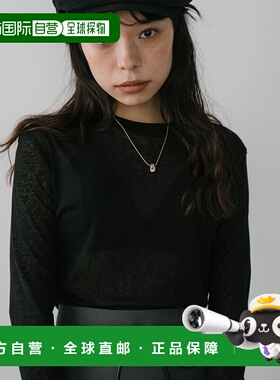 1h可退 日本直邮DRWCYS 女装 纤透感圆领上衣 宽松百搭设计 30725