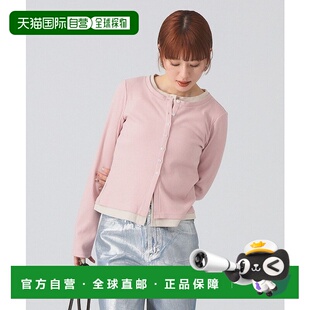 女装 BEAMS 配色设计 日常百搭 611 1h可退 针织开衫 日本直邮Ray