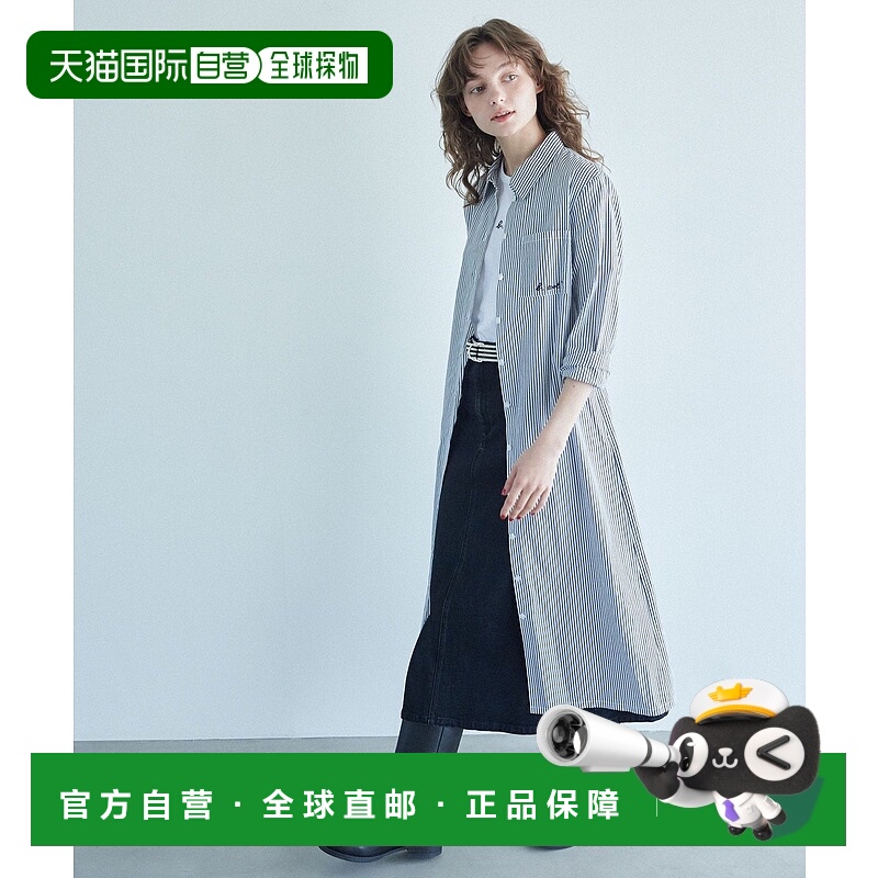 日本直邮UNITED ARROWS green label relaxing agnes b. 刺绣衬衫