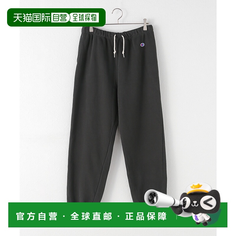 1h可退 日本直邮冠军 Champion 女士 休闲宽松束脚卫裤 侧边口袋