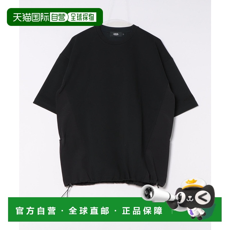 日本直邮AZUL BY MOUSSY 男士节庆设计口袋T恤 251HST80263E