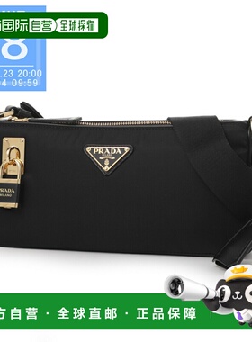 日本直邮Prada 女士黑色单肩包 货号 1bc234 vndo 2c8q f0002