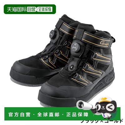 日本直邮Gamakatsu Footwear G-Spec 毡钉鞋（力量型）S码黑金配G