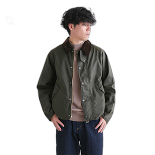 日本直邮MWX1678 Barbour TRANSPORT WAX 运输夹克 男士外套油夹