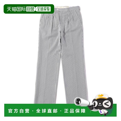 日本直邮SHIPS Southwick CHATAM 棉/丝绸 泡泡纱 双褶 西裤裤子