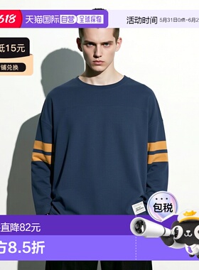 1h可退 日本直邮GENUINE DICKIES 男女同款 7分袖美式休闲T恤 全