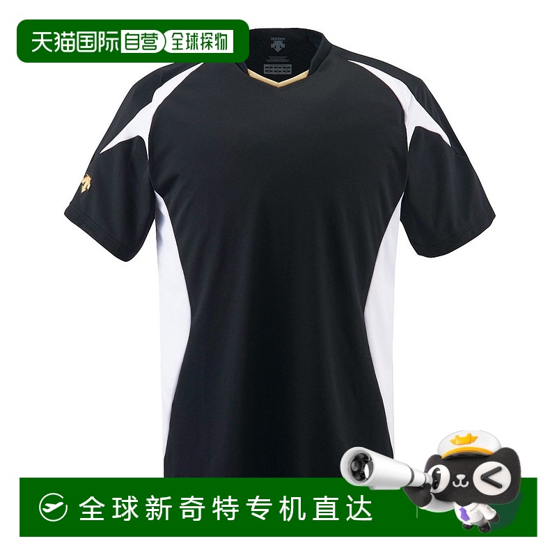 日潮跑腿DESCENTE迪桑特 男款棒球短袖T恤衫 BKSW S DB116新款
