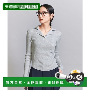 棉罗纹开领针织衫 ARROWS BE3046EW UNITED 日本直邮BEAUTY&YOUTH