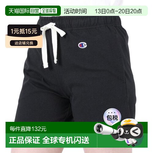 日本直邮Champion 女士23SS Heritage短裤 CW-X507 090(L… 短裤