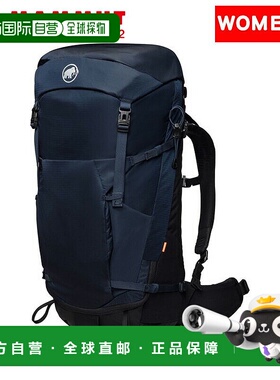 日本直邮MAMMUT 双肩背包Lithium 40 女士 40L 海军蓝 x 黑色 253