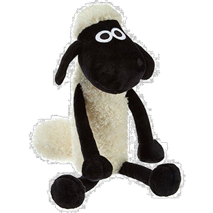 【日本直邮】NICI礼祺 小羊肖恩系列 肖恩毛茸坐姿玩偶 35cm