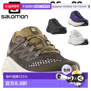 日本直邮Salomon 男士 Aero Glide 3 GRVL 跑鞋低帮厚底适合公路/