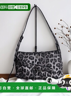 1h可退 日本直邮GYDA 女装 闪片材质 半开拉链手提包 带扣设计 07