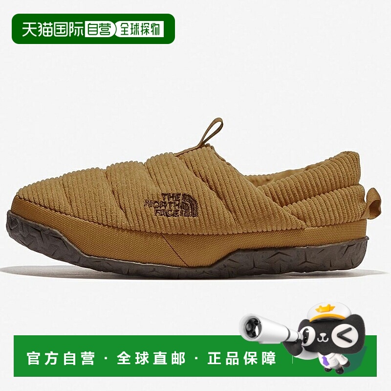 日本直邮THE NORTH FACE户外鞋Nuptse Mule 灯芯绒女士 8/25.0cm