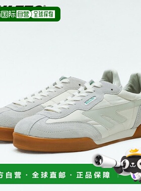 日本直邮Hi-Tec 男女运动鞋 SQUASH ORIGINAL 白色/绿色 HI-TEC 5