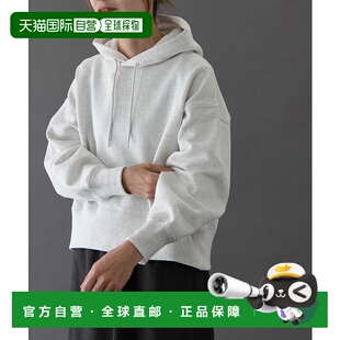 1h可退 日本直邮FORK&SPOON 女装 宽松 cropped 裏起毛连帽卫衣 D