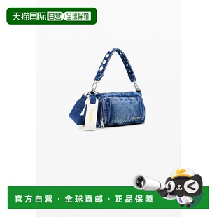 日本直邮Desigual 铆钉牛仔迷你斜挎包 [DE819AW23488]