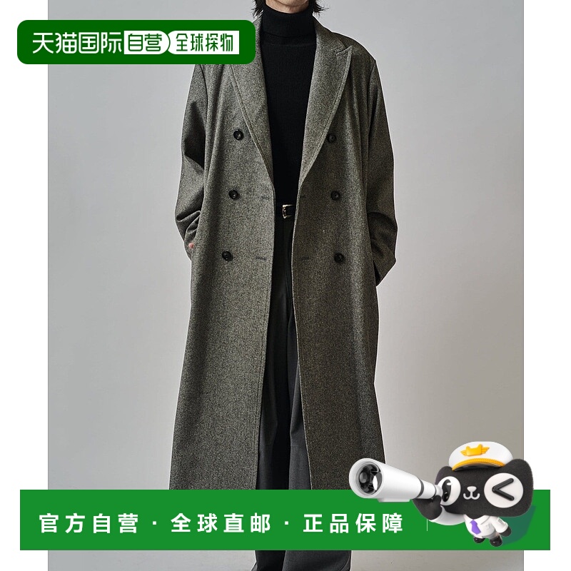 1h可退 日本直邮Lui's男装双排扣 Chester 风衣 长款宽松外套 LUZ
