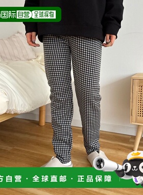 1h可退 日本直邮LOCUST女士宽松加绒休闲裤 半拉链舒适居家裤 21O