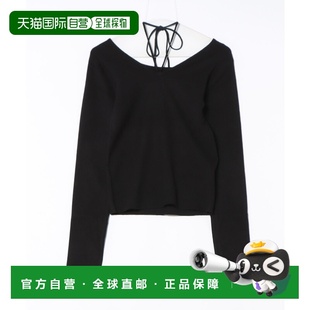 V领针织衫 1h可退 弹力修身 女装 手洗可设计细节 日本直邮VICKY