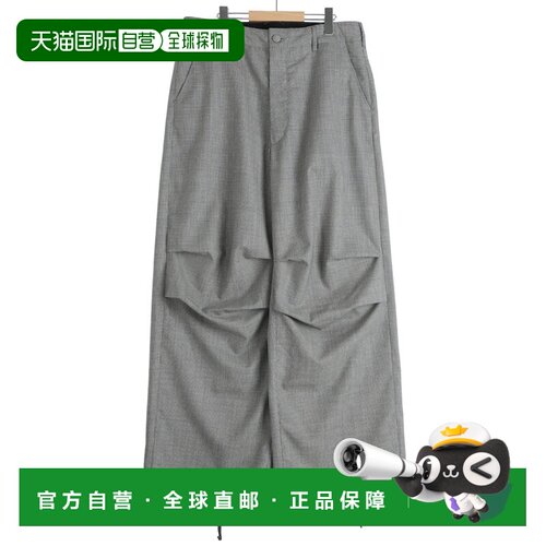 日本直邮Engineered Garments 男装 羊毛微纹猎犬格休闲工装裤 SW