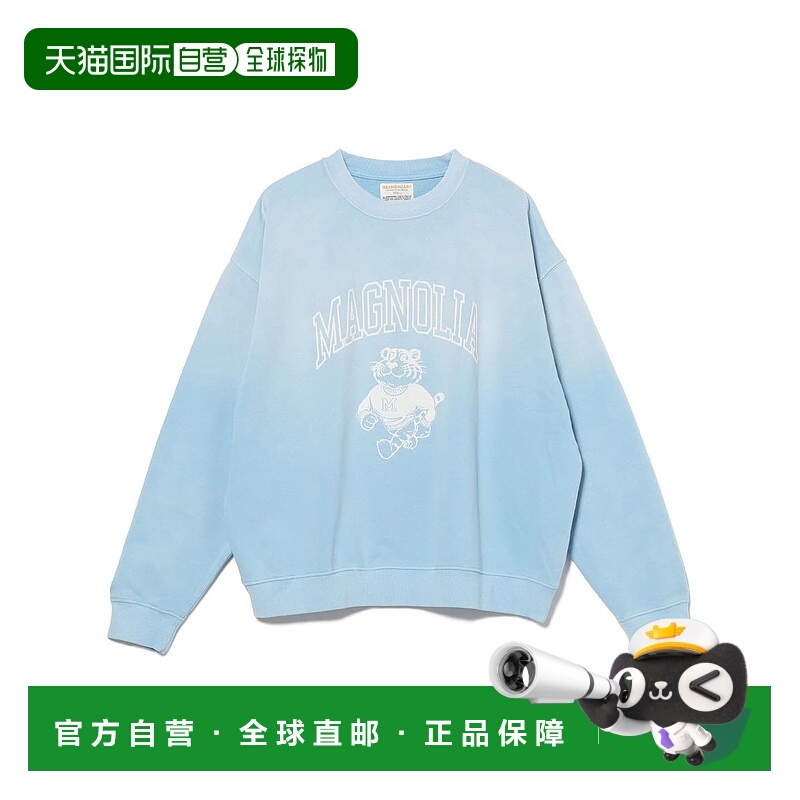 1h可退 日本直邮BEAMS HEART 男士复古风虎纹刺绣卫衣 4213014714