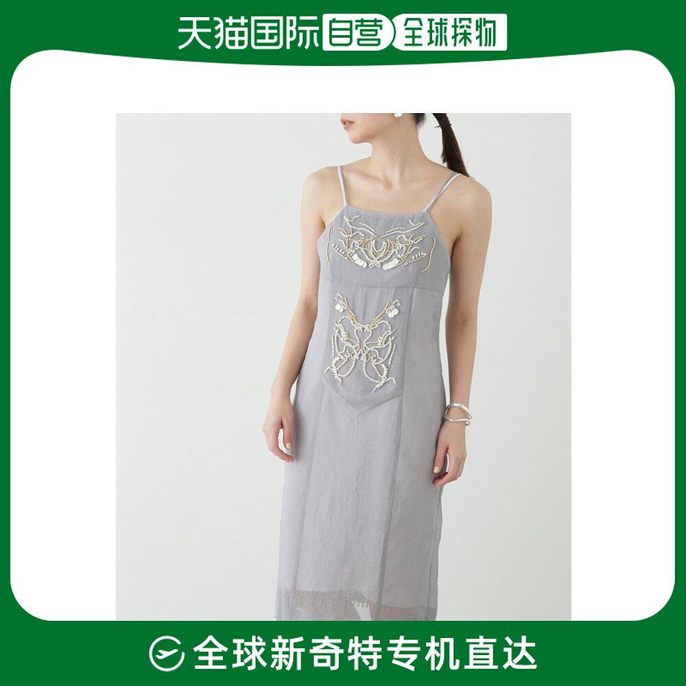 JILLSTUART 女士KIKO W/J透视刺绣连衣裙 独特手工刺绣设计 海洋属于什么档次？