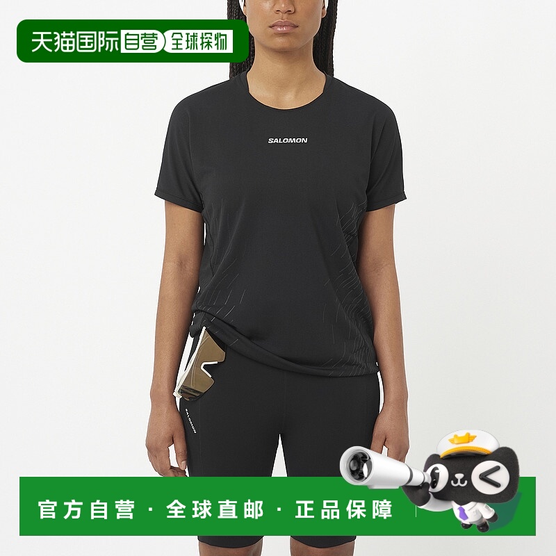 日本直邮SALOMON SENSE AERO GRAPHIC 女性半袖T恤 [sense-aero-g